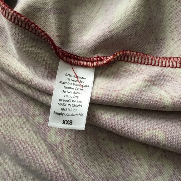 SALE 🎉 LuLaRoe Textured Carly XXS - Picture 4 of 4